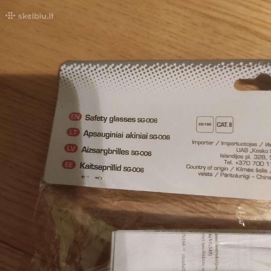 Apsauginiai akiniai - nuotraukos Nr. 3