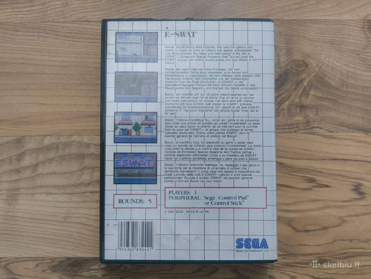 Mega Drive, Master System, Game Gear žaidimai - nuotraukos Nr. 3