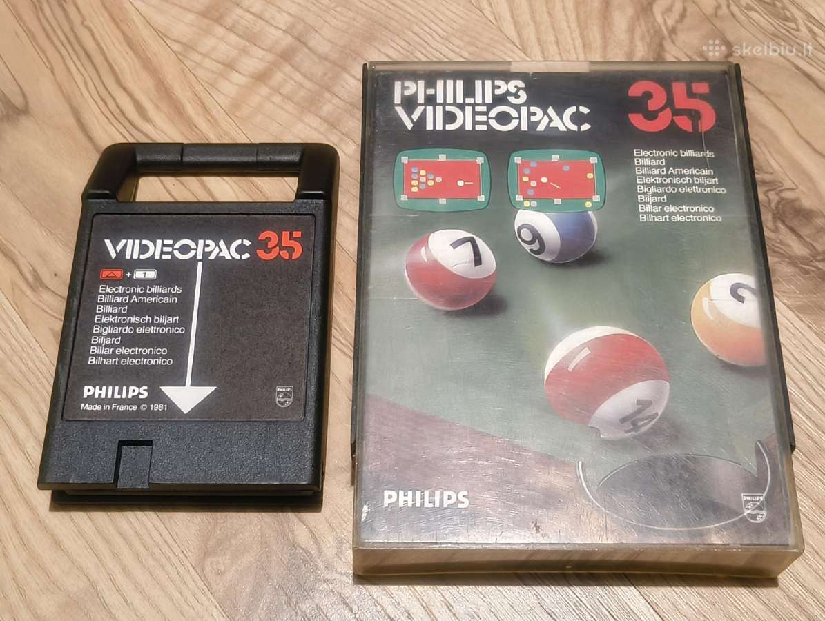 Philips Videopac G7000 žaidimai - nuotraukos Nr. 5