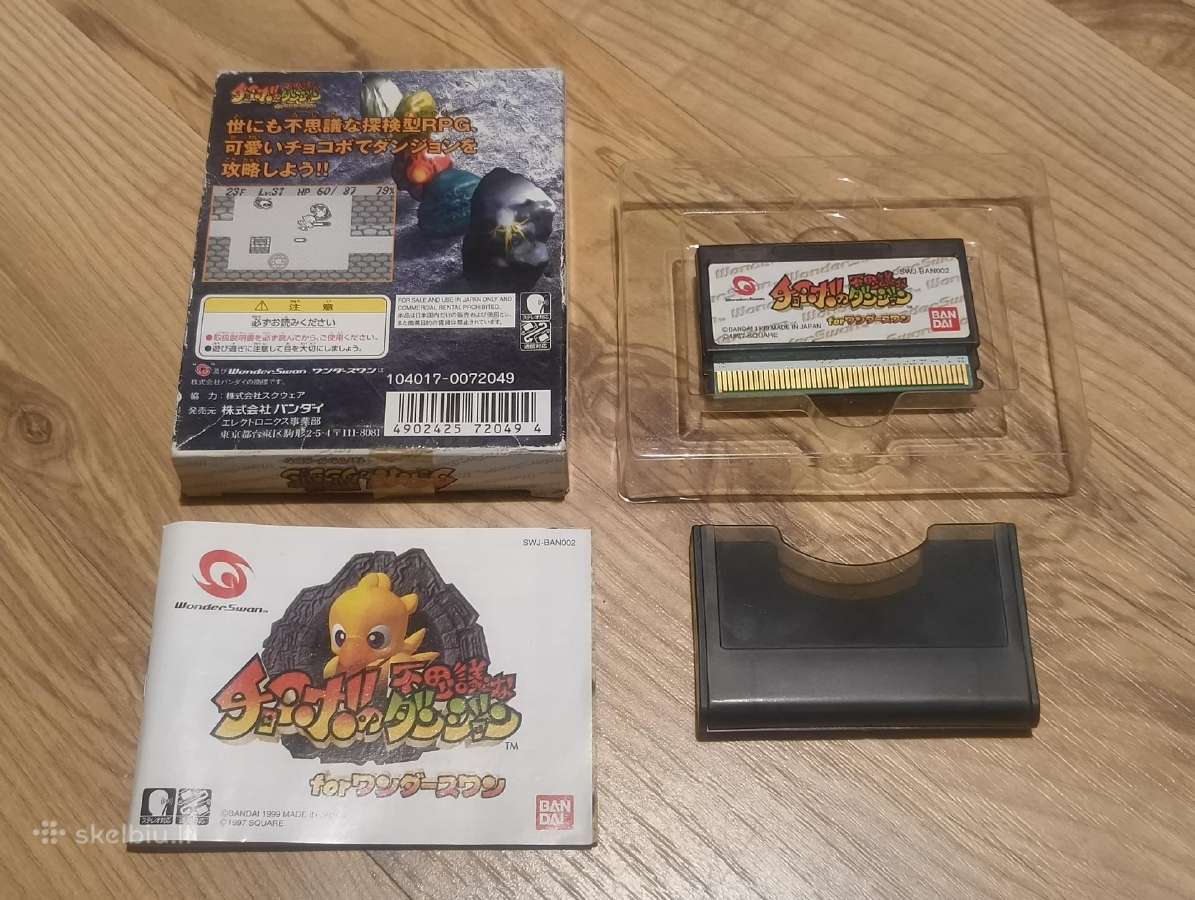 Bandai Wonderswan žaidimai - nuotraukos Nr. 3