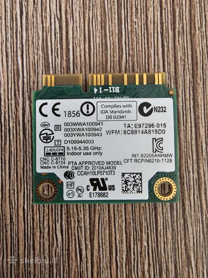 Intel® Centrino® Advanced-n 6205, Dual Band - 5eur - nuotraukos Nr. 2