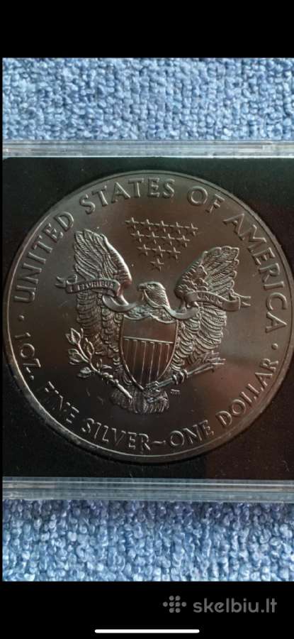 Moneta Usa 2015m. 1 dollar, sidabras(.999) - nuotraukos Nr. 2