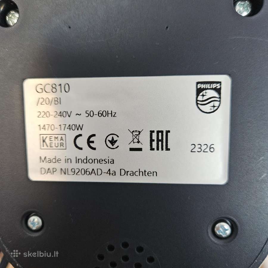 8000 Series Rankinis garintuvas Philips - nuotraukos Nr. 6