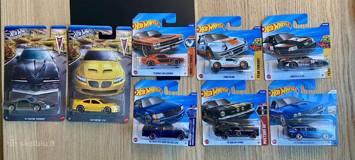 Parduodu kolekcinius Hotwheels modeliukus