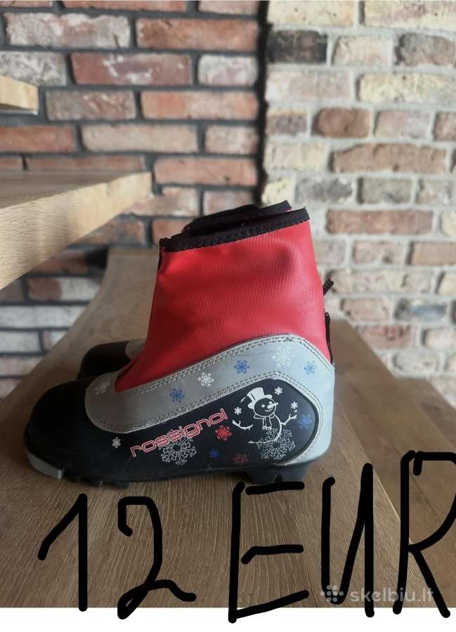 Alpina Fisher ir Rossignol vaik. slid.batai 32 d. - nuotraukos Nr. 11