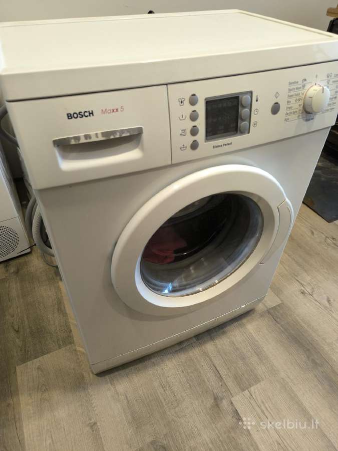 Skalbimo mašina Bosh Maxx 4 dalimis