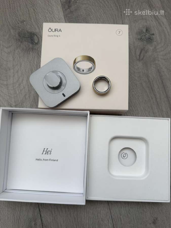 Oura Ring 4, auksinis, 7 dydis - nuotraukos Nr. 4