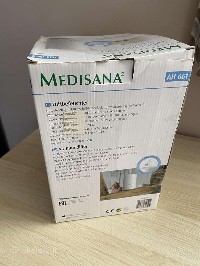Oro drekintuvas Medisana Ah 661 už 20eur - nuotraukos Nr. 4
