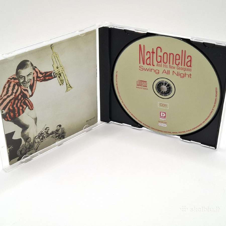 Nat Gonella - Swing All Night Cd1 (CD, rinkinys) - nuotraukos Nr. 3
