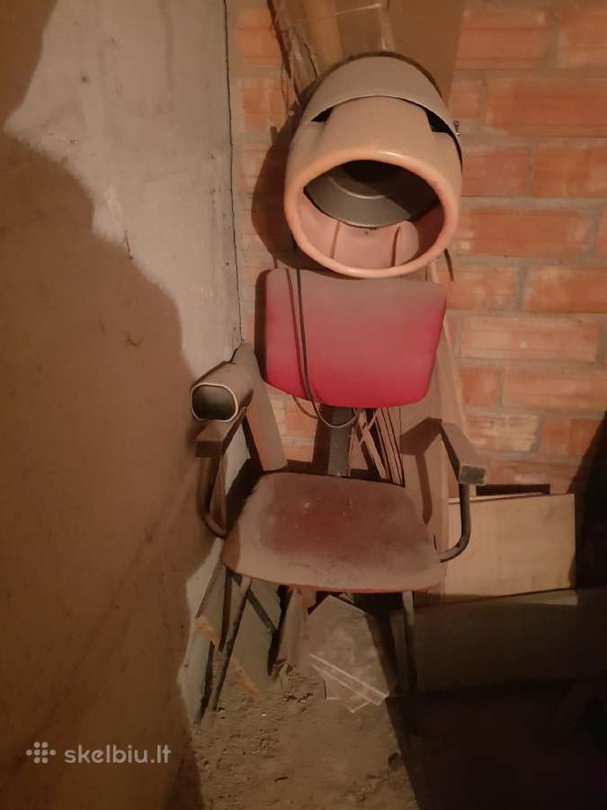 Tarybiniu laiku plauku formavimo kėdė - nuotraukos Nr. 3