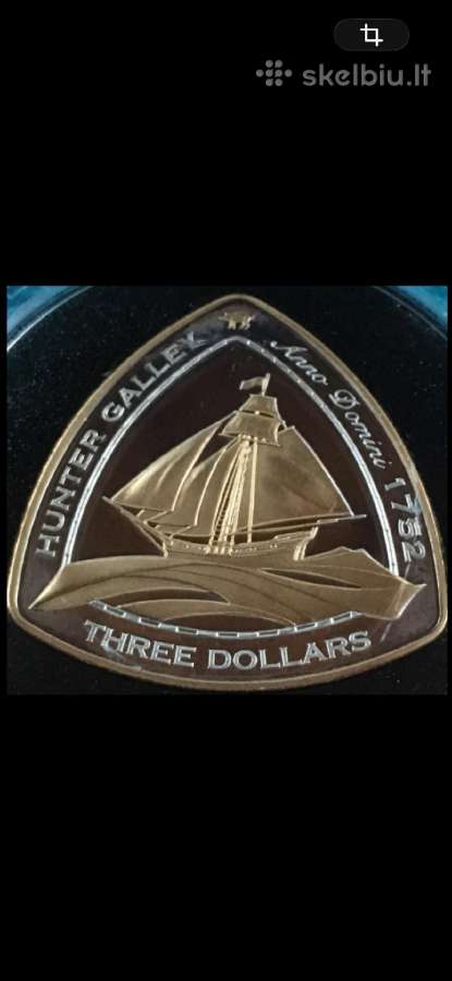 Moneta Bermuda 2006m. 3 dollars, sidabras