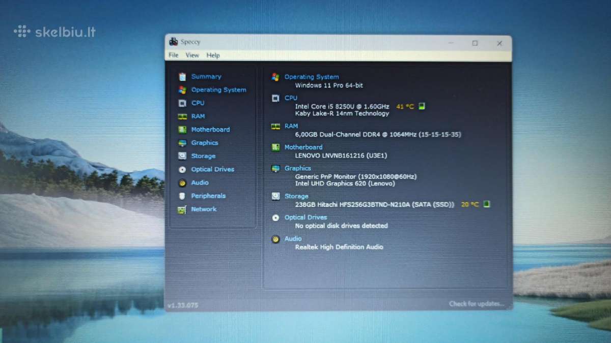 Lenovo ideapad 330 i5-8250u - nuotraukos Nr. 6