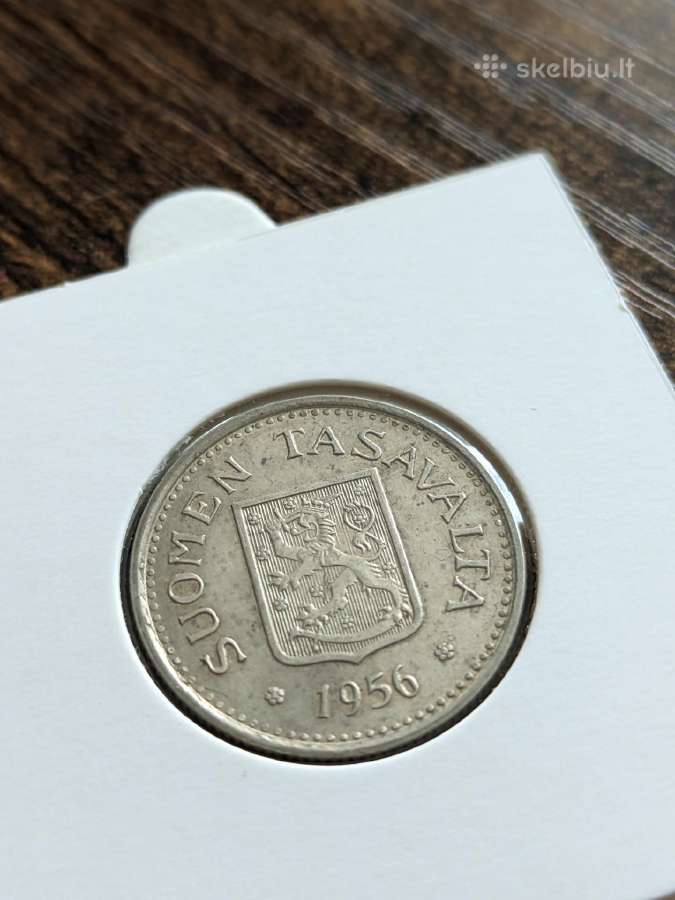 Suomija 100 markių, 1956 - nuotraukos Nr. 2