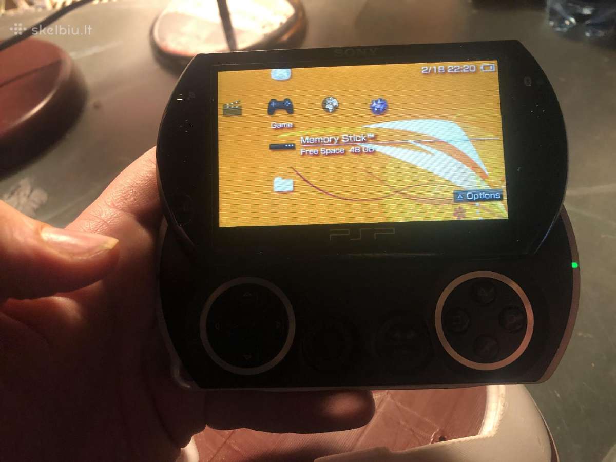 PSP go su 128gb modu 350e. - nuotraukos Nr. 2