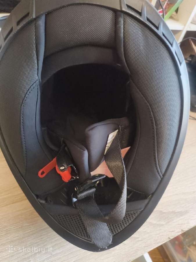 Naujas motociklininko šalmas (51–52 cm)