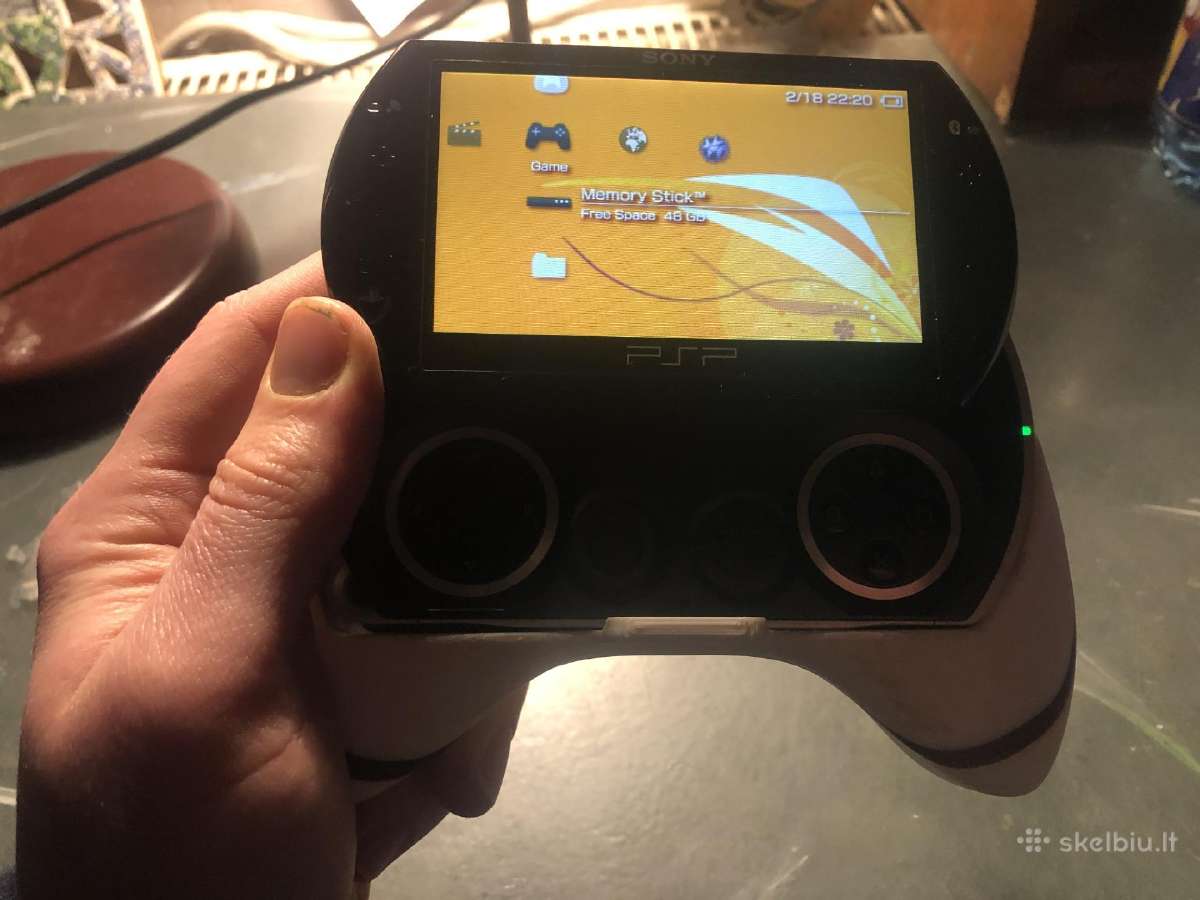 PSP go su 128gb modu 350e. - nuotraukos Nr. 5