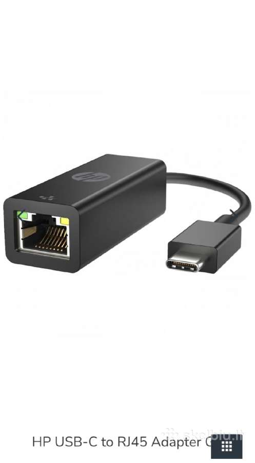 Hp originalus adapteris Type-c į Lan - nuotraukos Nr. 2