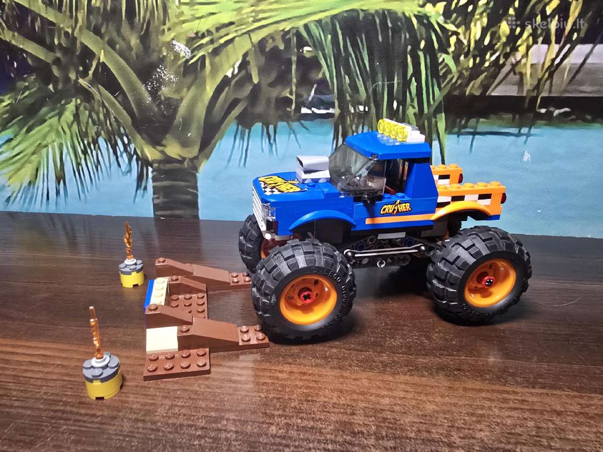 Lego 60180 sunkvežimis monstras - nuotraukos Nr. 3