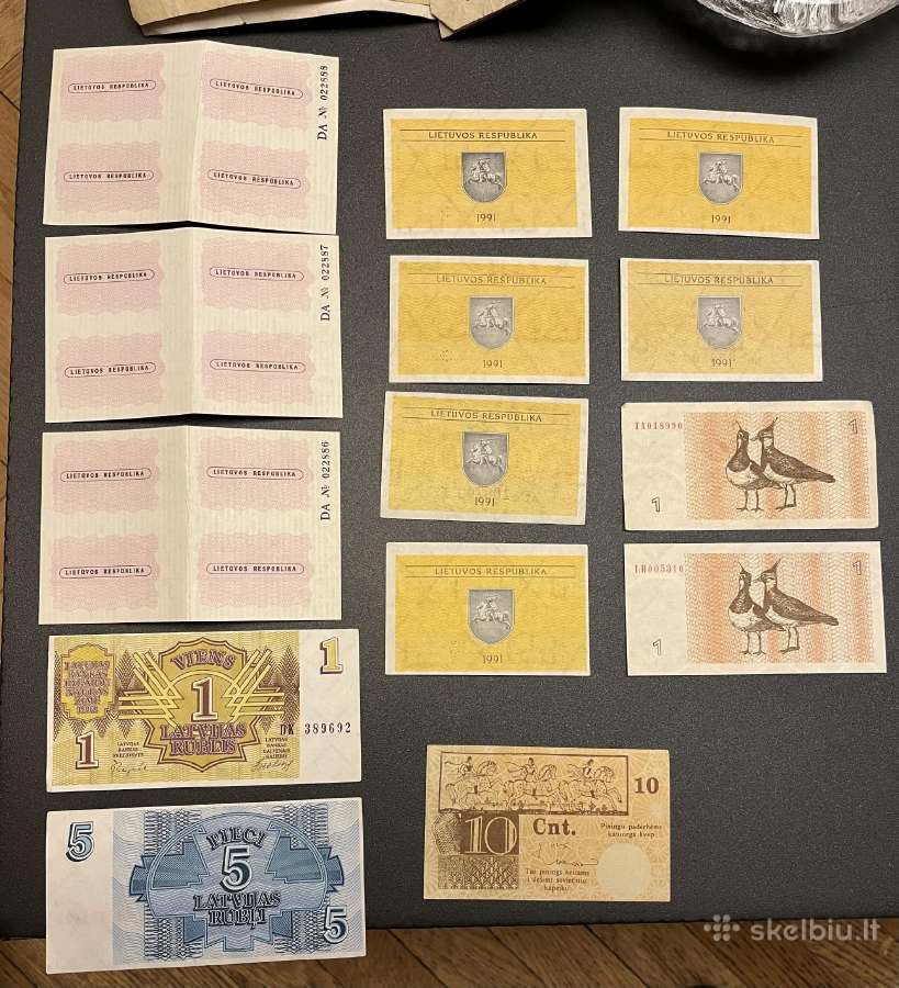 Banknotai Talonai - nuotraukos Nr. 2