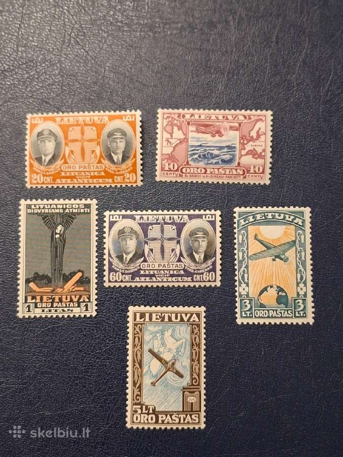 Lietuva 1934 m. Darius ir Girėnas, švarūs*