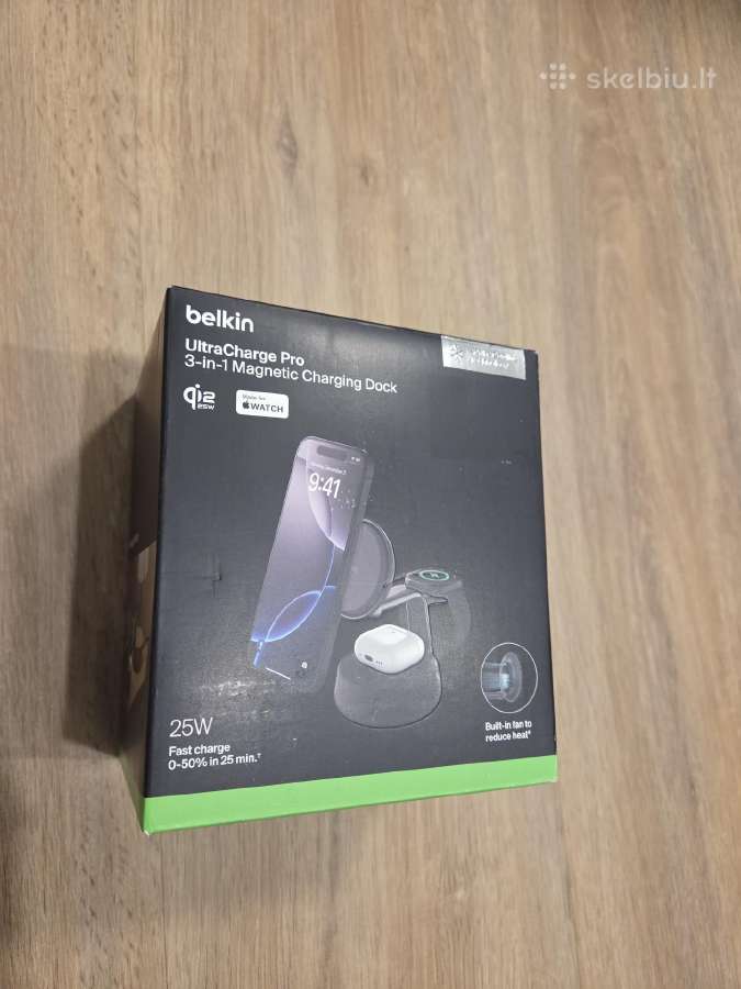 Belkin Qi2 25w Ultracharge Pro / Anker 45w Usb-c - nuotraukos Nr. 4