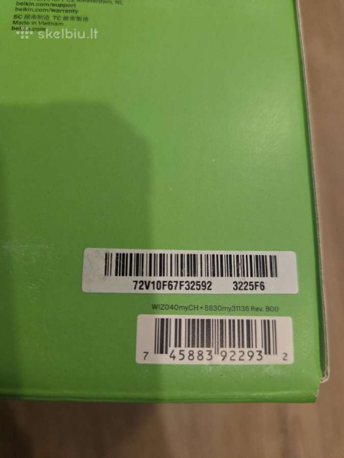 Belkin Qi2 25w Ultracharge Pro / Anker 45w Usb-c - nuotraukos Nr. 6