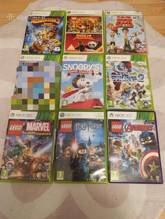 Xbox 360 vaikiški žaidimai - nuotraukos Nr. 2