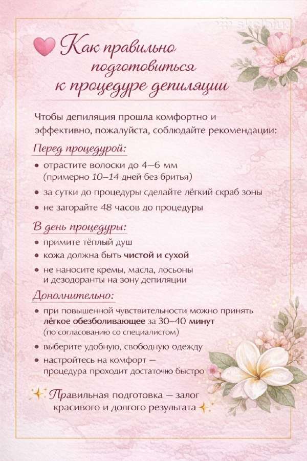 Depiliacija moterims ir vyrams - nuotraukos Nr. 5