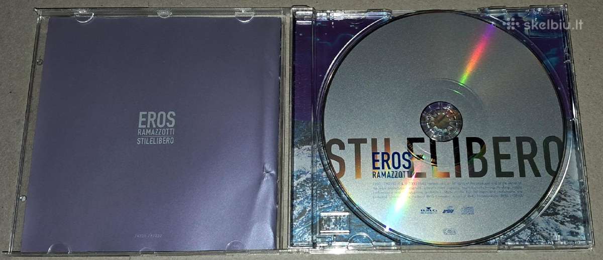Eros Ramazzotti – Stilelibero (Audio CD) - nuotraukos Nr. 3