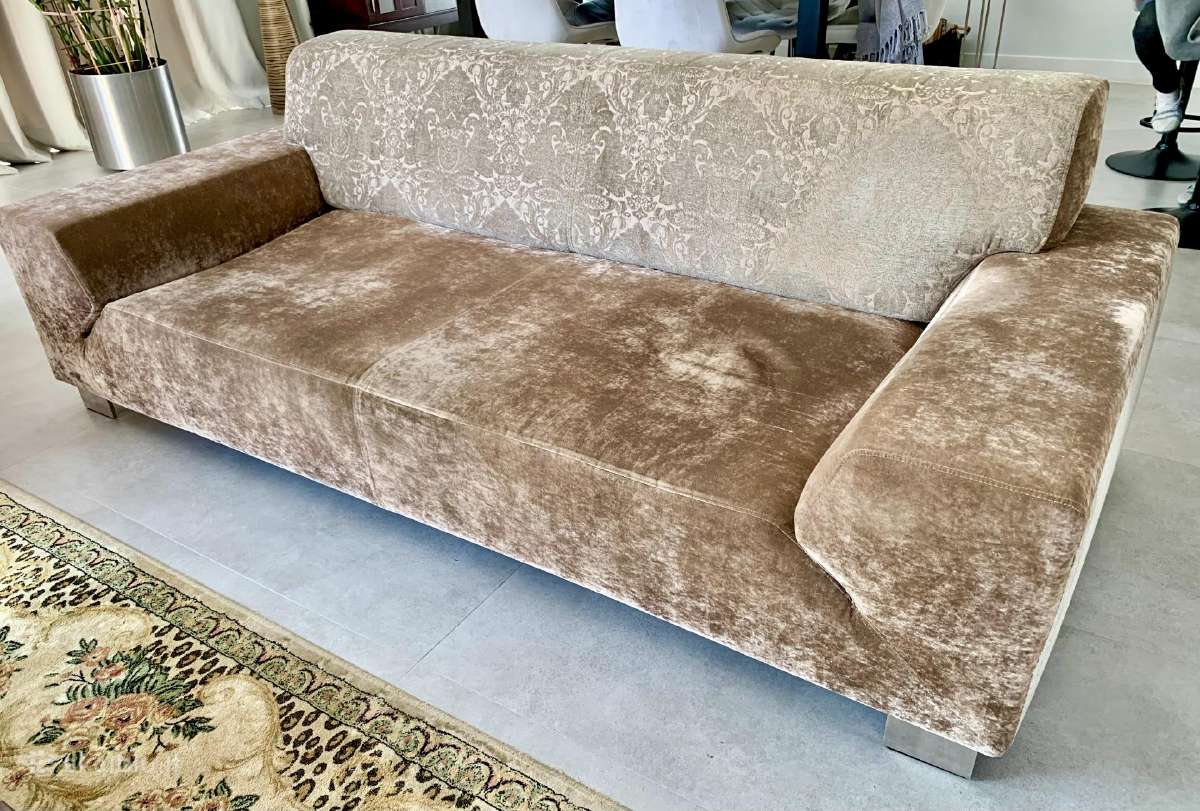Sofa iš gabeleno ir viliūro