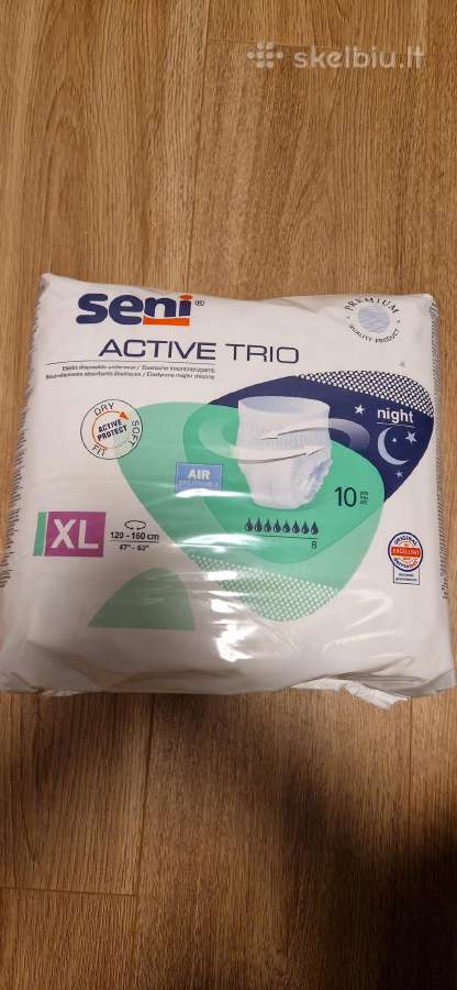 Seni active trio XL sauskelnės- kelnaitės