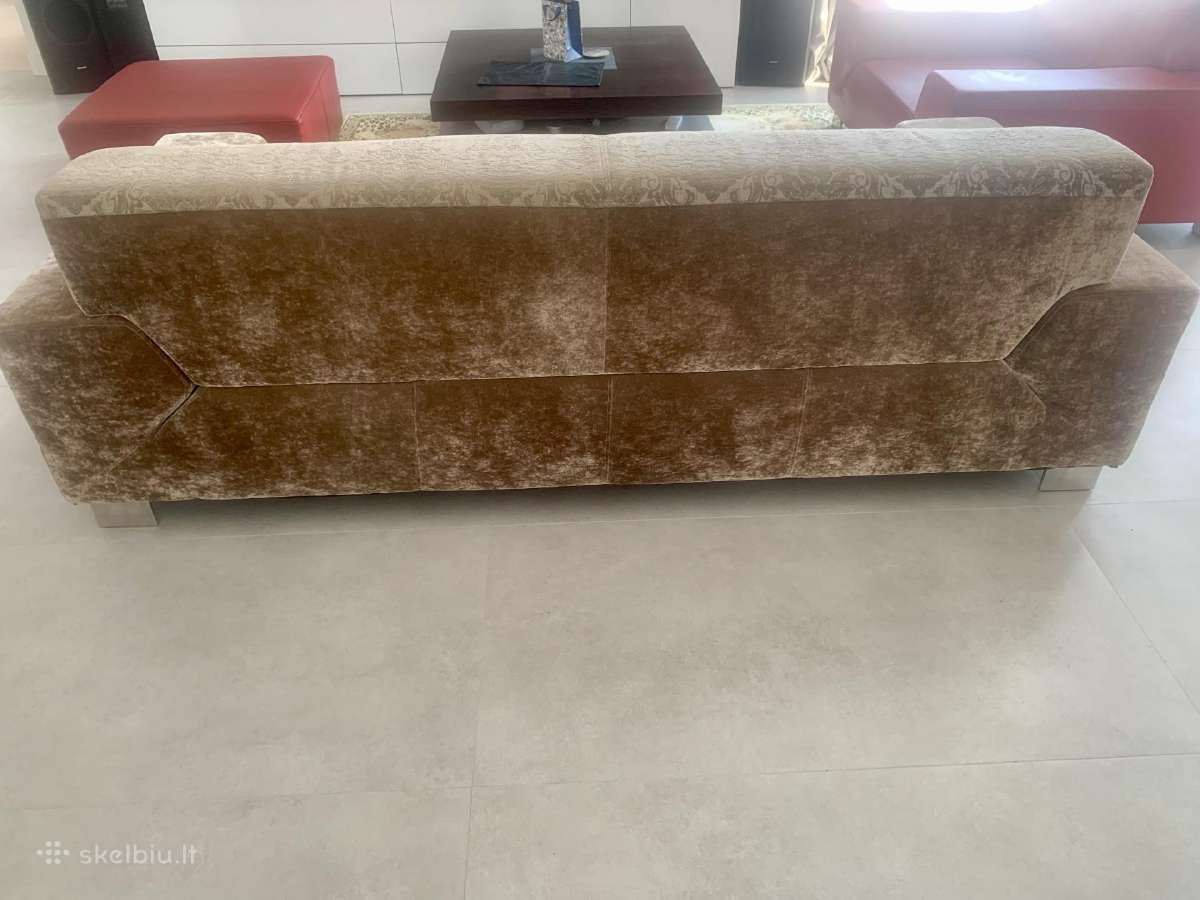 Sofa iš gabeleno ir viliūro - nuotraukos Nr. 3