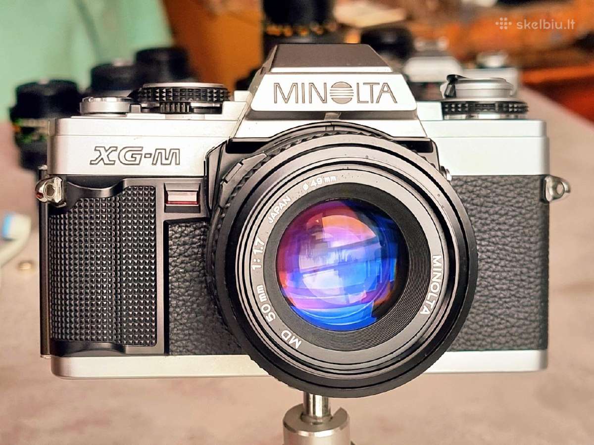 Minolta Xg-m juostinis fotoaparatas
