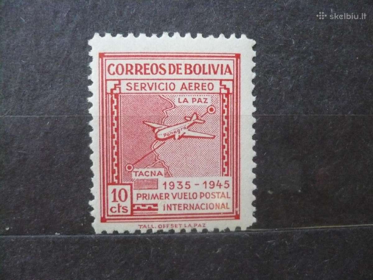 1945 m. oro pašto ženklai – „Panagra Airways“ Mhn