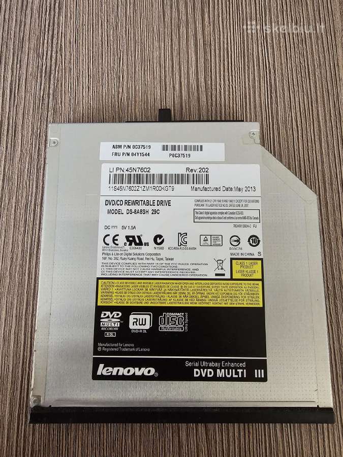 Lenovo Thinkpad T Serijos Dvd Rw Multi - 10eur