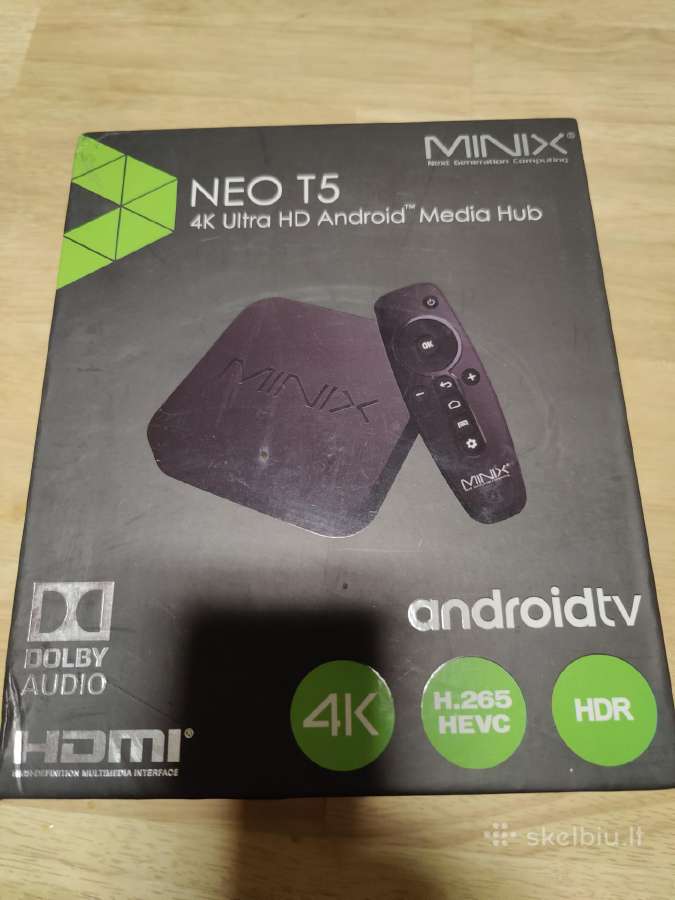 TV Box Minix Neo T5, 2 + 16 Гб, 4k Ultra