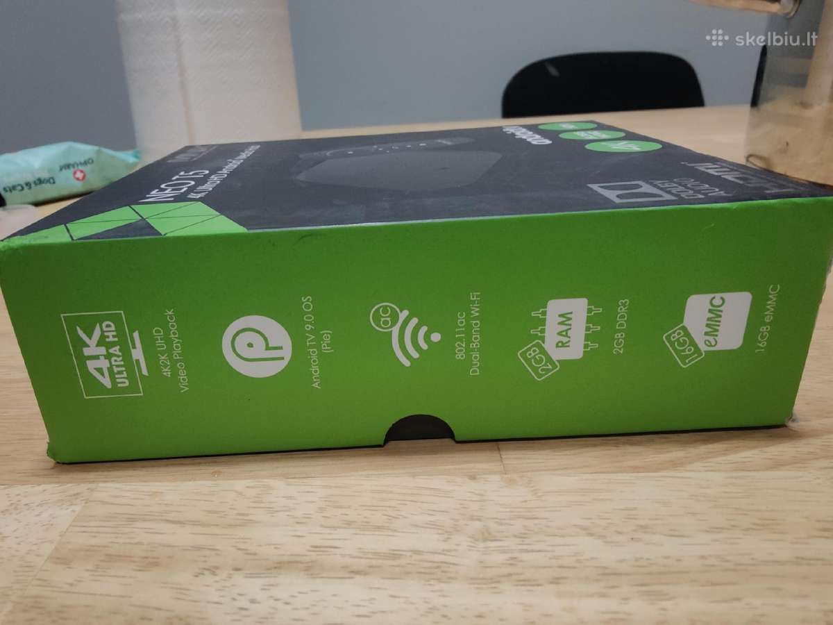 TV Box Minix Neo T5, 2 + 16 Гб, 4k Ultra - nuotraukos Nr. 3