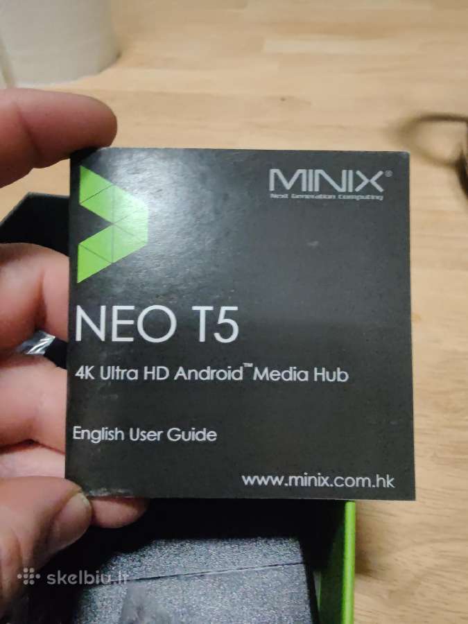 TV Box Minix Neo T5, 2 + 16 Гб, 4k Ultra - nuotraukos Nr. 9