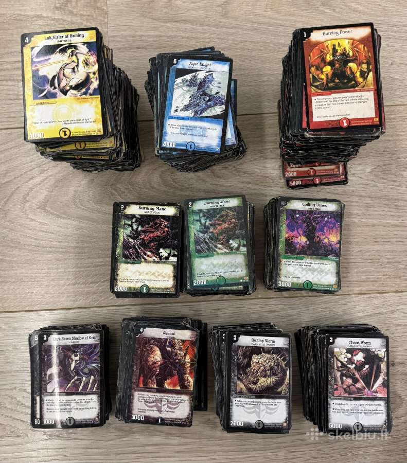 "Duel Masters" kortos 1487 vienetai