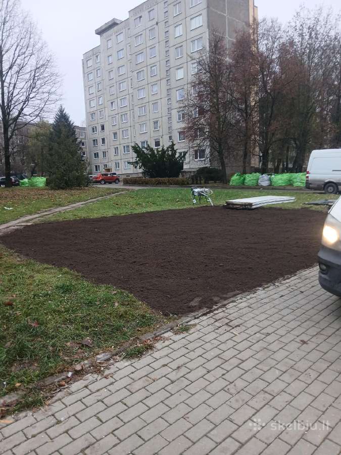 Šiukšlių atliekų išvežimas griovimo darbai - nuotraukos Nr. 9