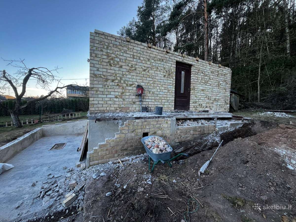 Šiukšlių atliekų išvežimas griovimo darbai - nuotraukos Nr. 28
