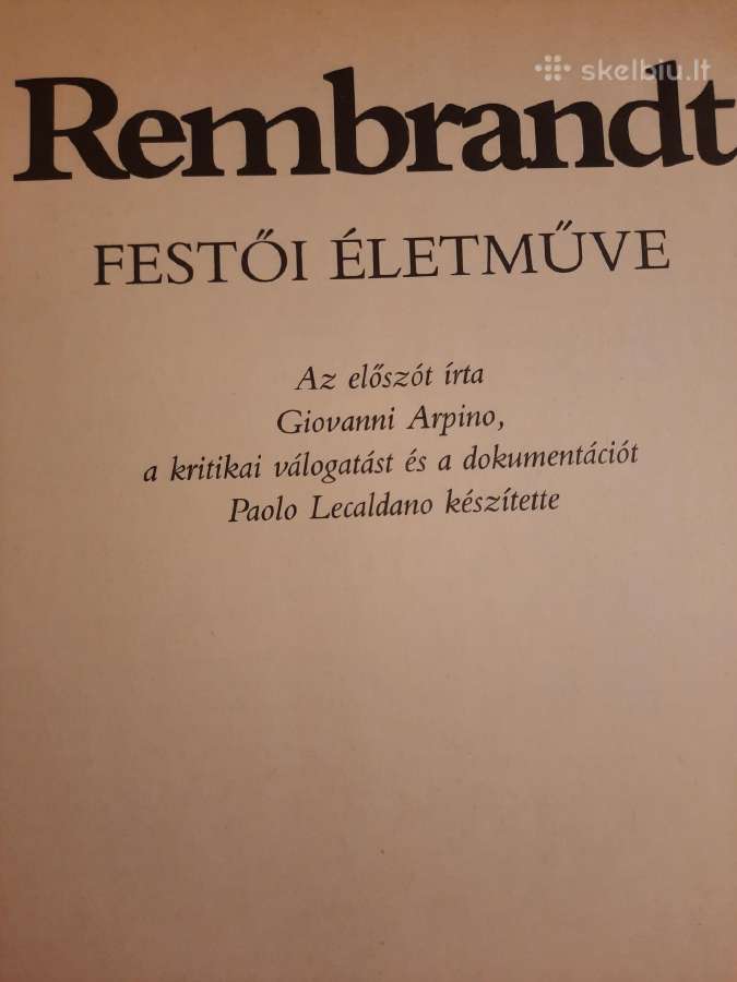 Rembrantas(albumas) - nuotraukos Nr. 6
