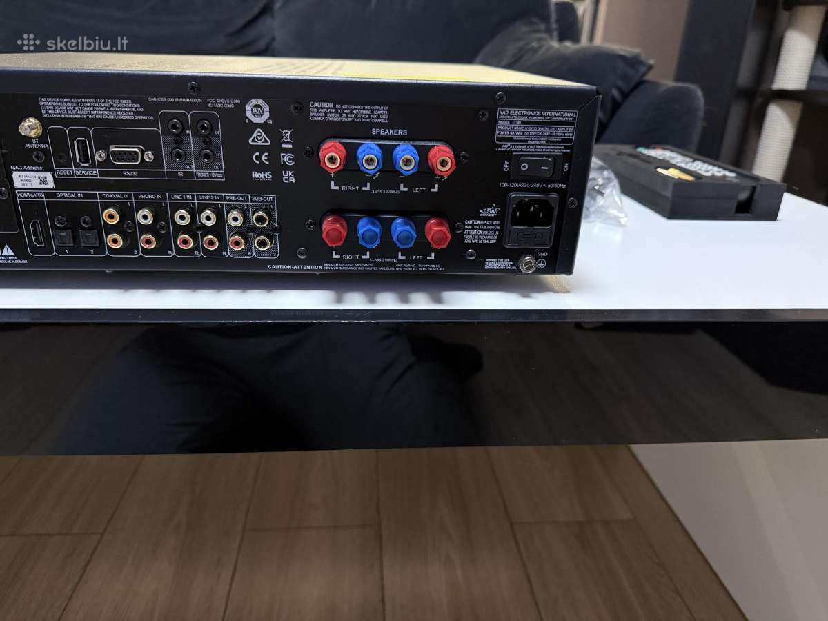 Nad c399 audio stiprintuvas - nuotraukos Nr. 6