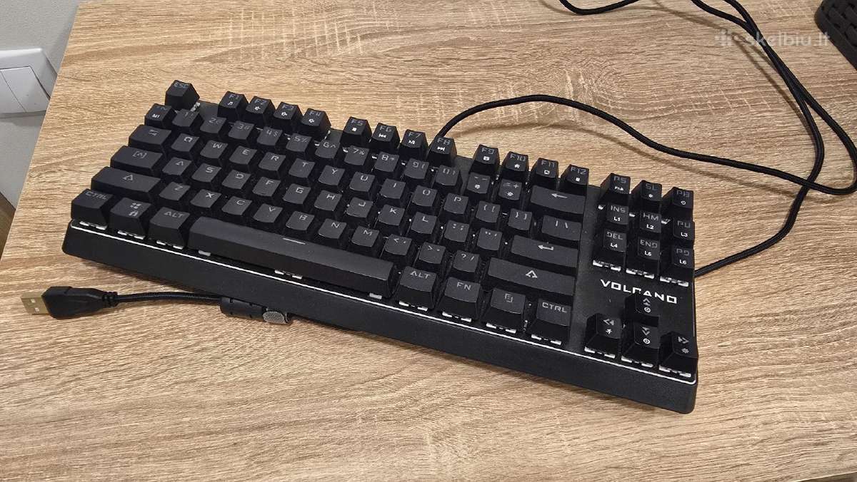 Modecom Volcano Lanparty Rgb mechaninė klaviatūra