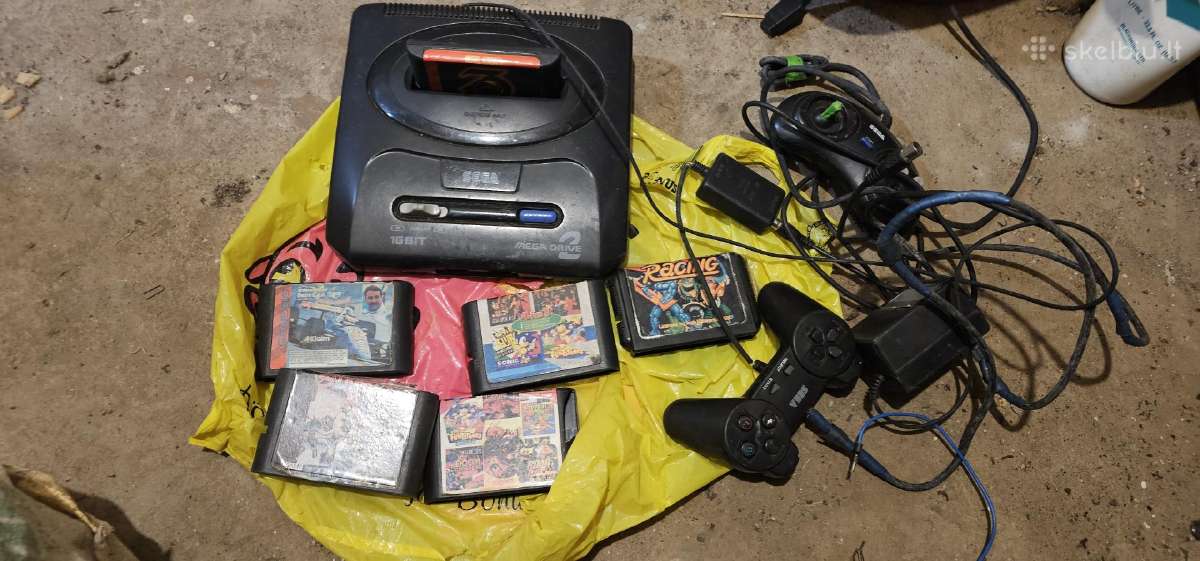 Sega mega drive zaidimai - nuotraukos Nr. 2