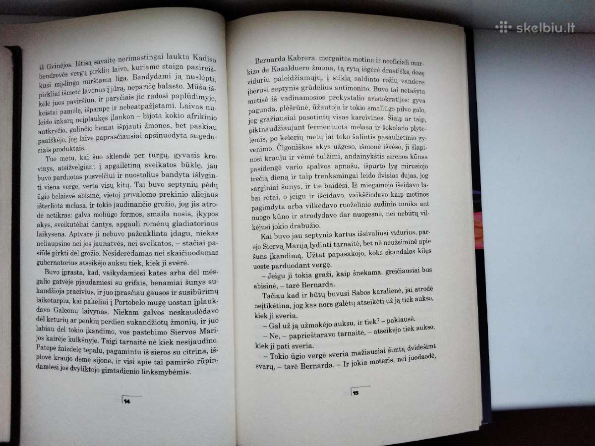 G. Marquez. Apie meilę ir kitus demonus - nuotraukos Nr. 6
