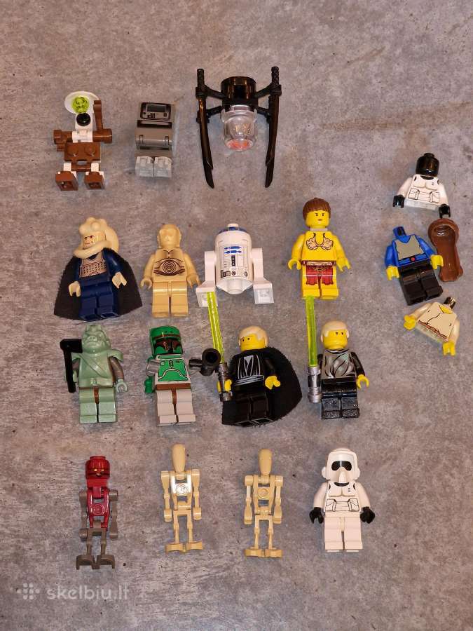 Vintažiniai Lego 1999–2003 Star Wars rinkiniai - nuotraukos Nr. 2