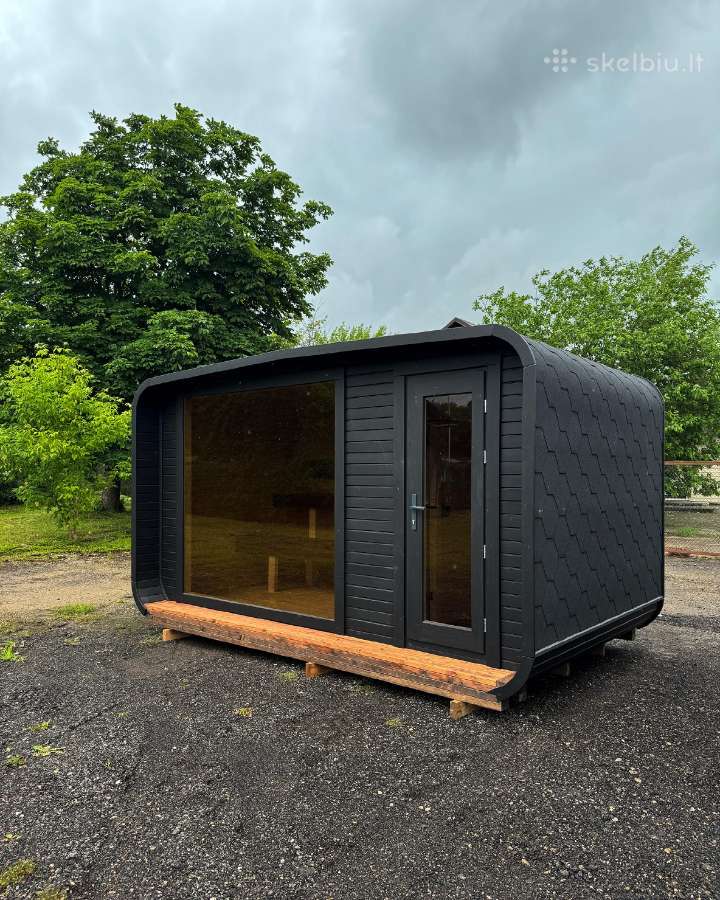 Naujiena Cube Wide pirtis sauna - nuotraukos Nr. 2
