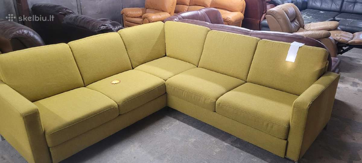Akcija! Kampine sofa lova su Patalynes Dežė kampas