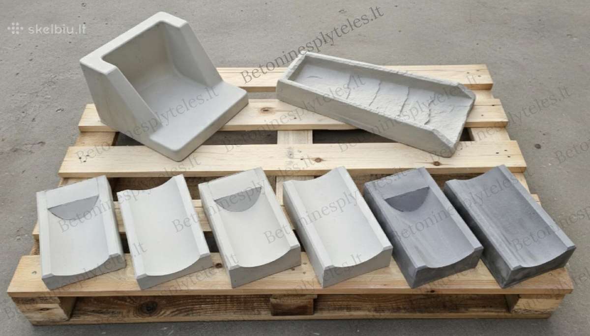 Betoniniai lietaus latakai 25,5x16cm